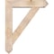Ekena Millwork Traditional Arts and Crafts Smooth Bracket w/ Offset Brace, Douglas Fir, 7 1/2"W x 34"D x 42"H BKT0806X34X42TRA03SDF - alternate 4